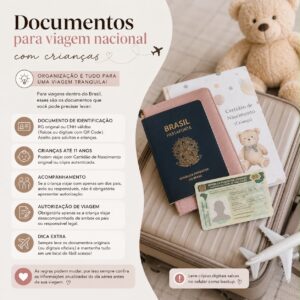 Documentos para Viagem Nacional
